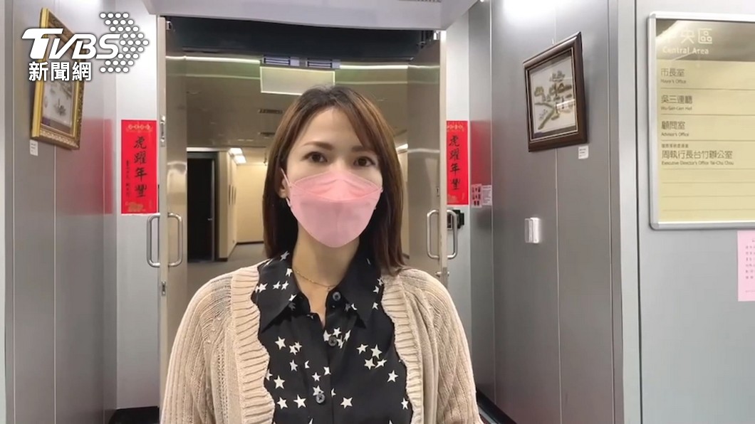 北市府發言人陳智菡。（圖／TVBS）