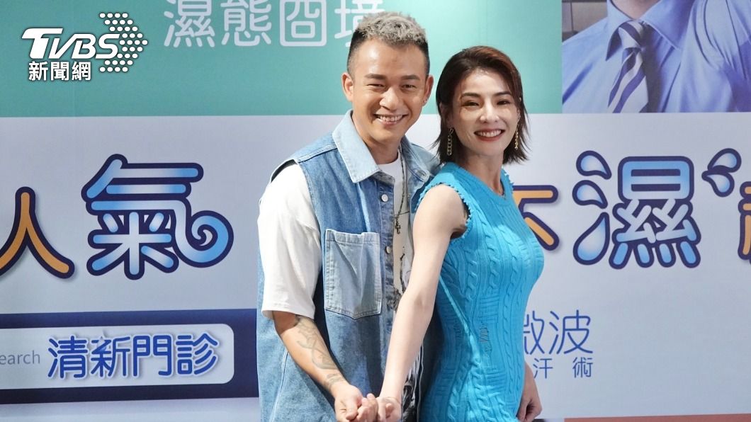 阿Ben、徐小可出席記者會。（圖／黃城碩攝）