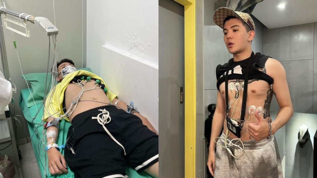 孫生除了橫紋肌溶解還有心律不整。(圖/翻攝自孫生IG)