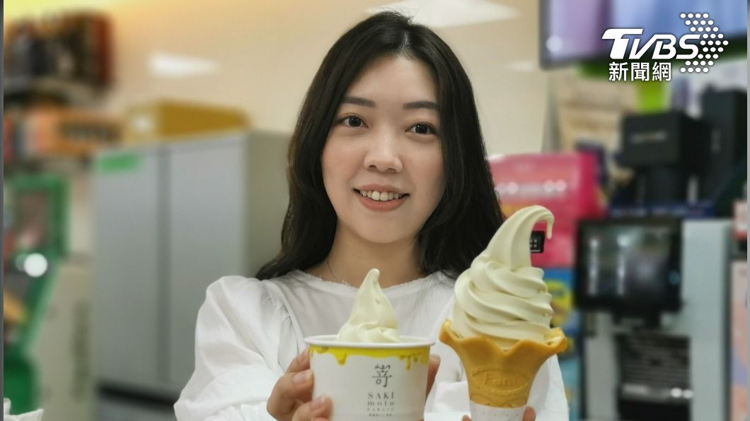 全家和嵜本高級生吐司專門店推出新口味「蜜蜜開心果霜淇淋」。（圖／業者提供）