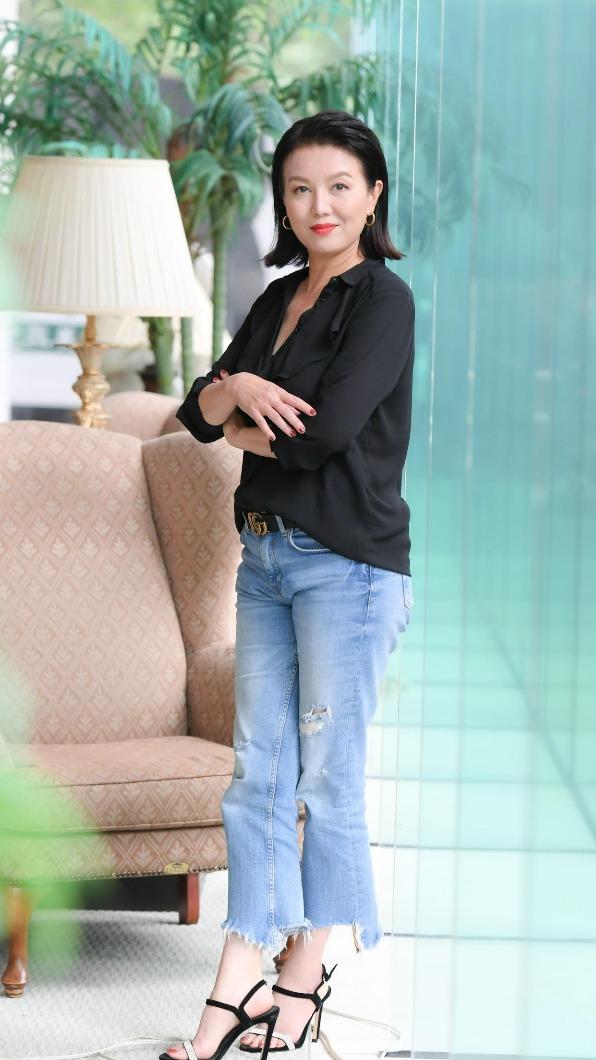 苗可麗透露會幫女兒性教育。(圖/三立提供)