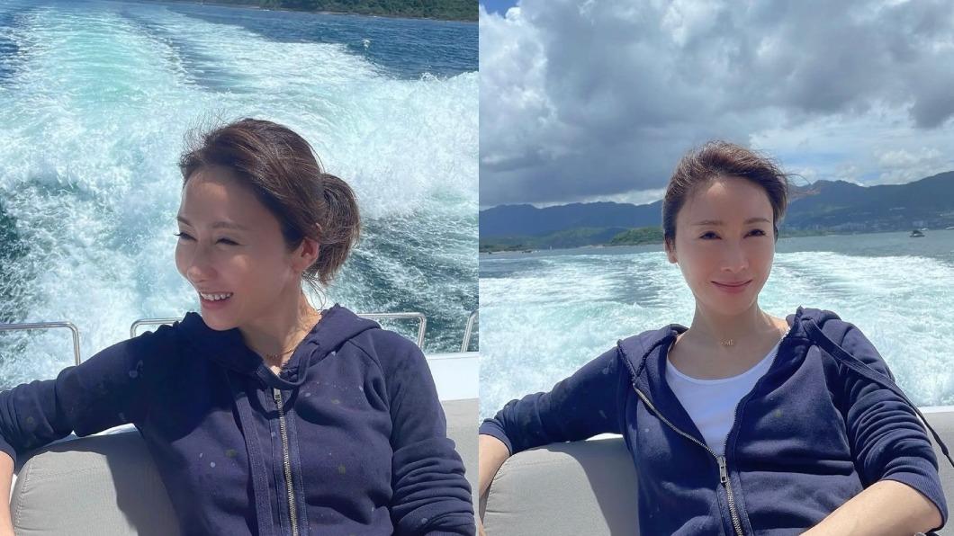 黎姿出遊曬素顏美照 逆齡自拍撞臉李嘉欣