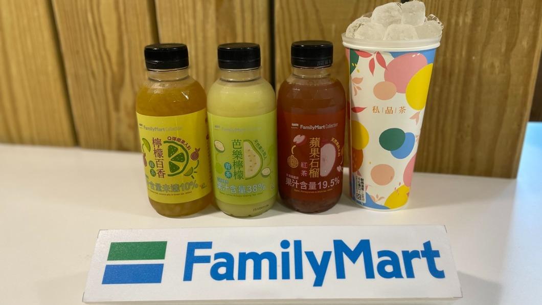 全家買指定飲料就可享有「免費冰塊杯」。（圖／全家提供）