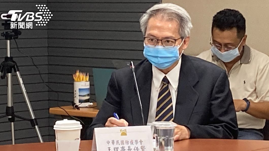 中華民國防疫學會理事長王任賢。（資料照／國家政策研究基金會提供）