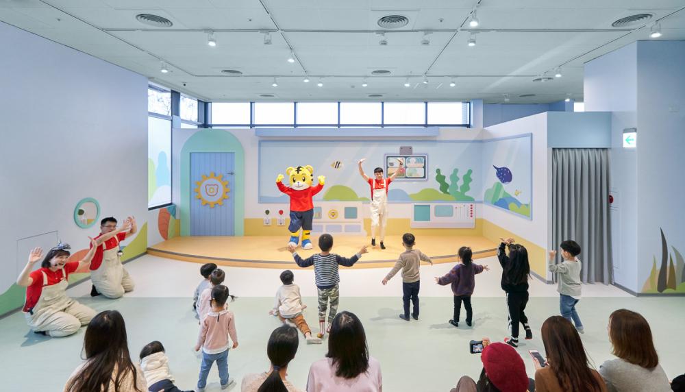 海洋探險為主題的「巧虎夢想樂園」。(圖/國泰提供)