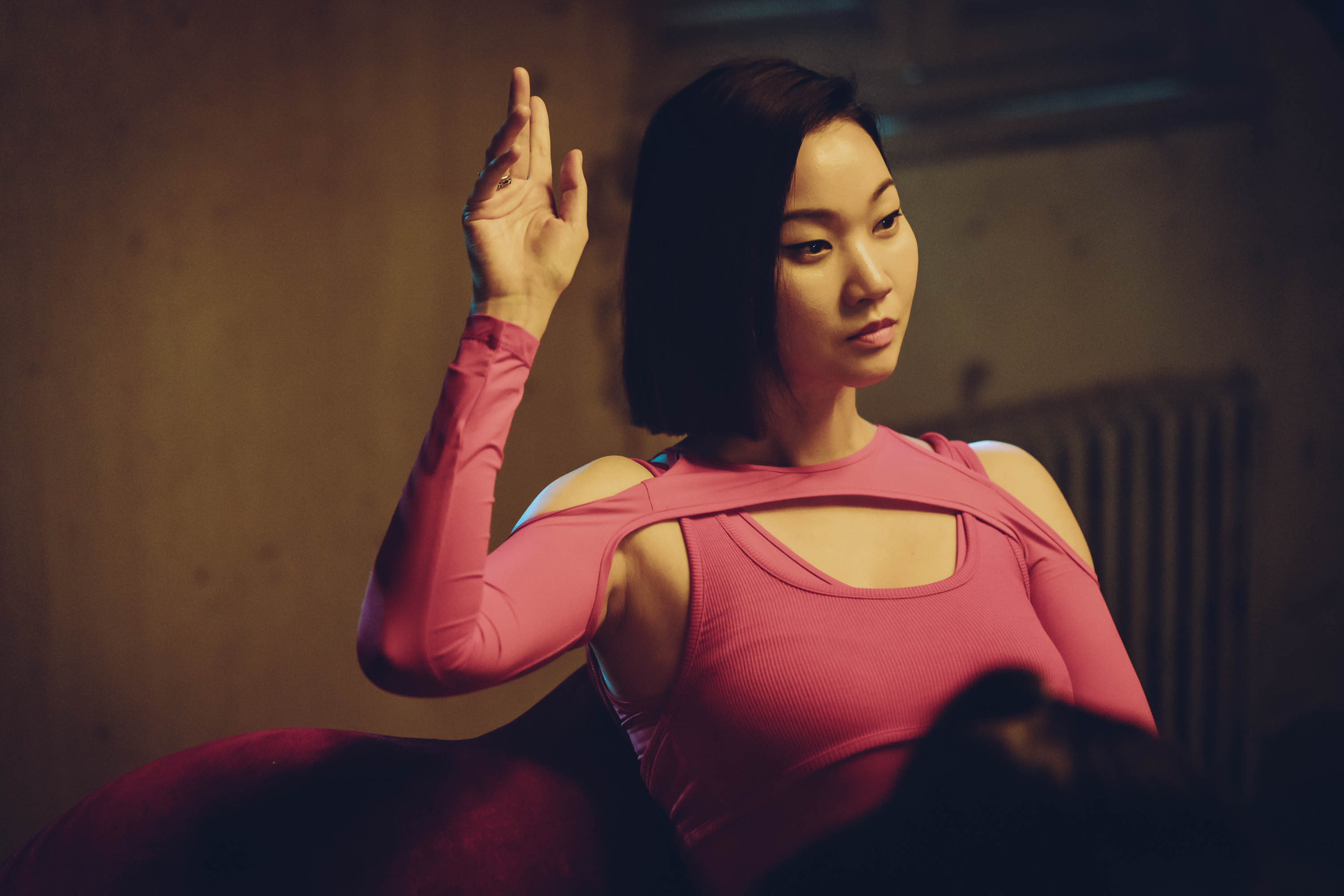 張允柱飾演「奈洛比」。(圖/Netflix提供)