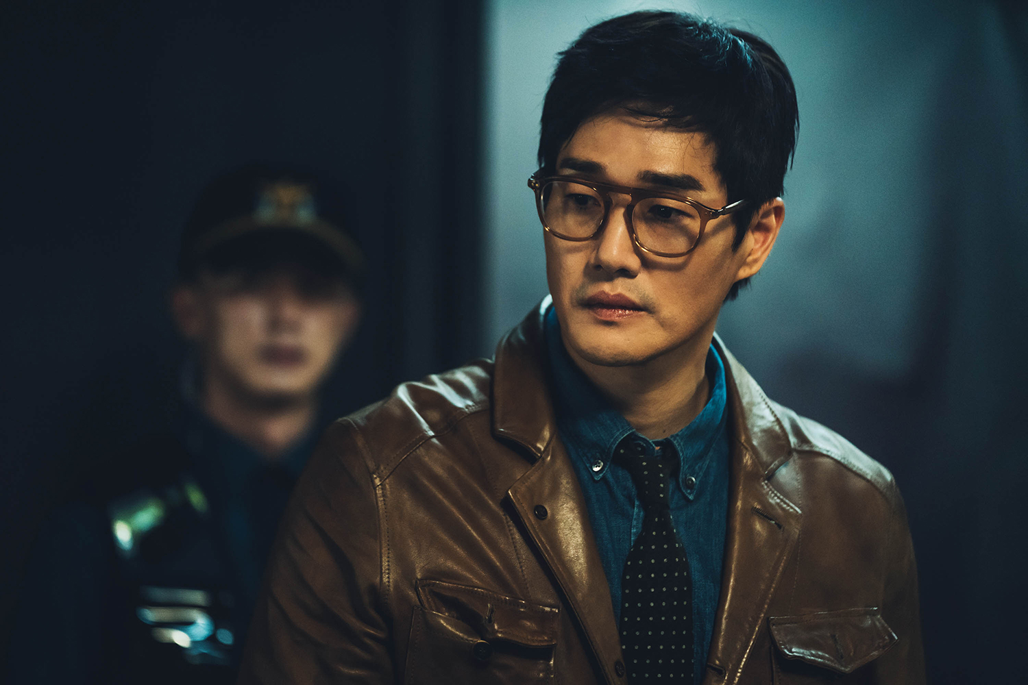 劉智泰飾演「教授」。(圖/Netflix提供)