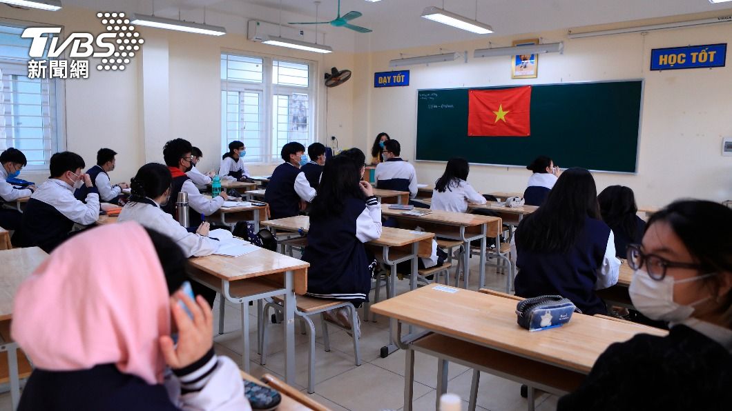 越南已開放學生返校上課。(圖/達志影像美聯社)