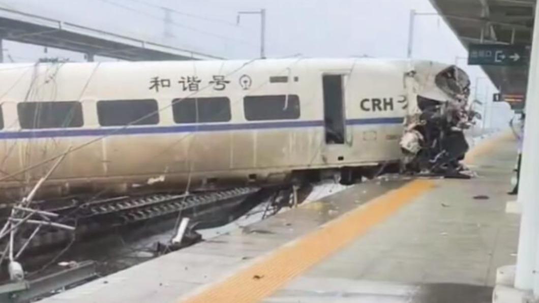 中國大陸驚傳列車遇泥石流出軌事故 1司機身亡多人受傷