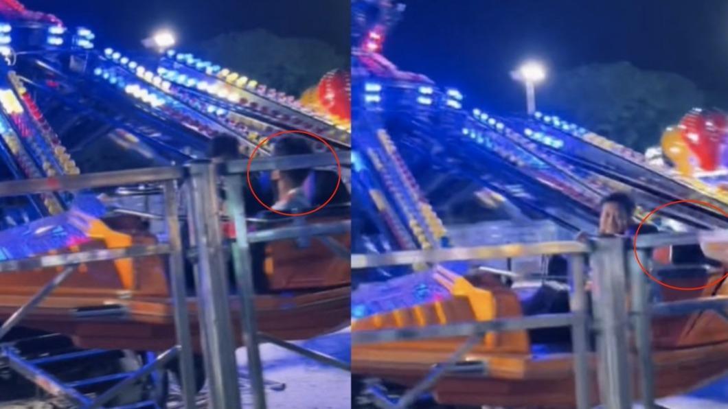「小哥哥」陪兒玩旋轉飛車!轉一圈竟離奇消失 媽媽嚇傻