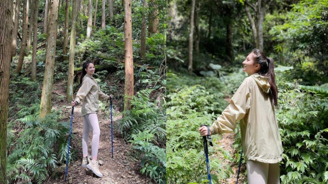 林采緹登山。（圖／翻攝自林采緹IG）