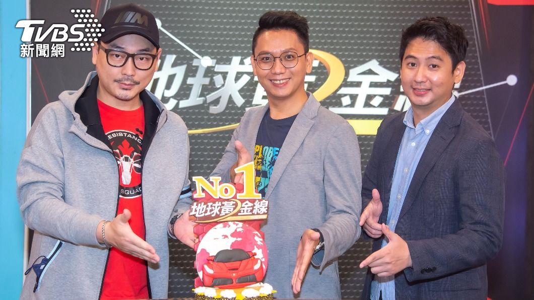 Michael(左起)、陳奕宏、黃振源上節目。(圖/TVBS)