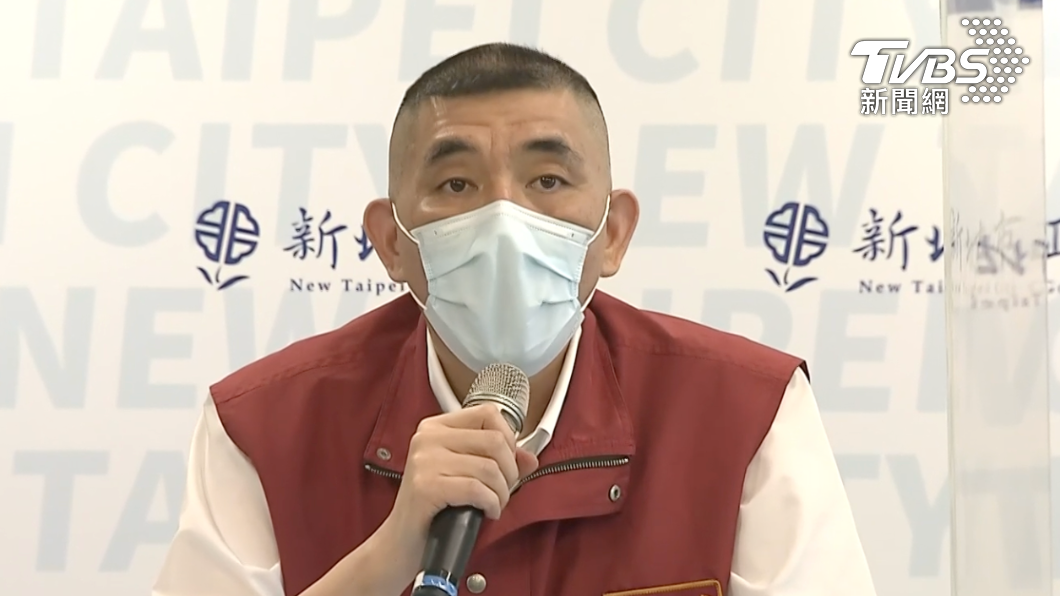 新北市消防局長黃德清。(圖/翻攝新北市直播)