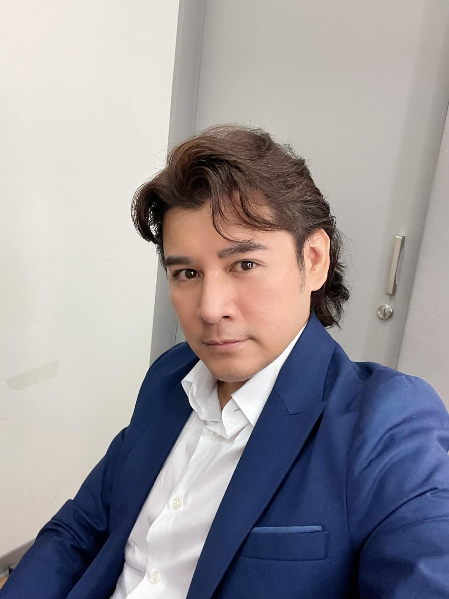 哥哥陳宇風剛加入八點檔《一家團圓》。(圖/翻攝自陳宇風臉書)
