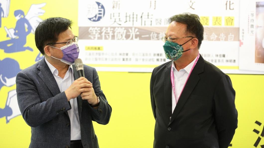 林佳龍與吳坤佶。(圖/林佳龍辦公室提供)