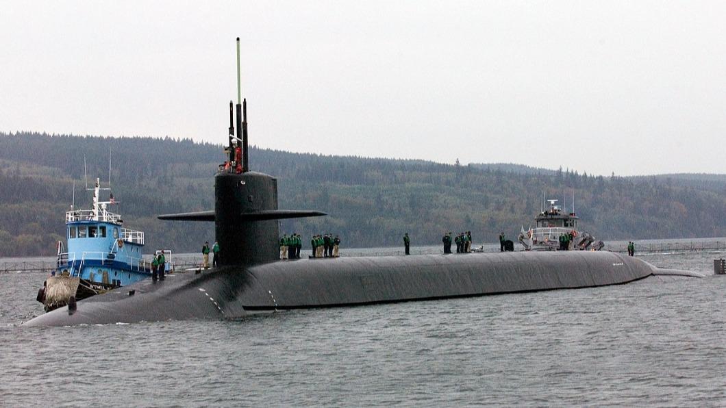 現役俄亥俄級核潛艦「路易斯安那號」。(圖/美國海軍)