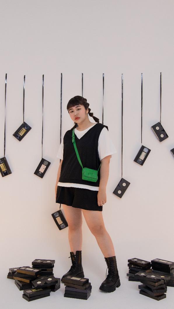 李星鏴認為有層次的穿搭可以展現出個人特色。(圖/Poly Lulu提供)