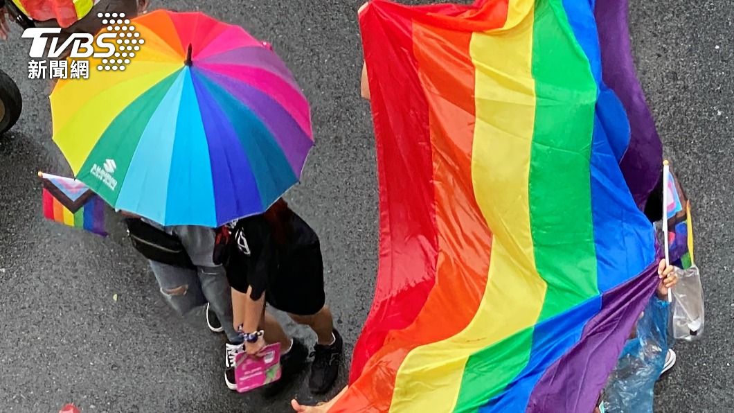 泰國LGBTQ族群上街為自己爭取合法權益。(圖/達志影像路透社)