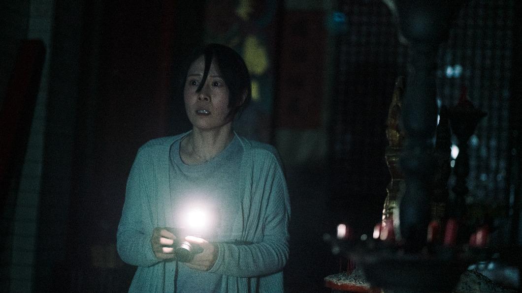 蔡亘晏去年以《咒》入圍台北電影獎最佳女主角獎。(圖/Netflix提供)