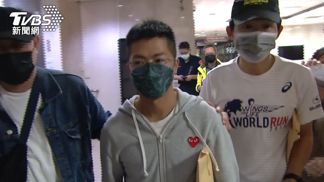 林義傑20萬元交保。(圖TVBS)