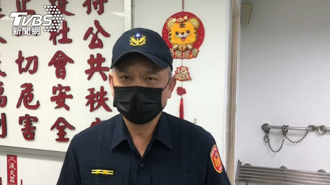 埔子派出所副所長張家瑋。(圖/TVBS)
