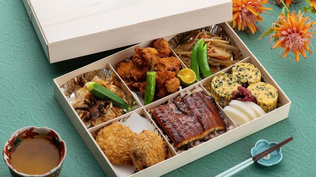 ibuki 日式鰻魚餐盒是以ibuki日本料理餐廳招牌菜色之一的鰻魚為主菜。(圖/業者提供)