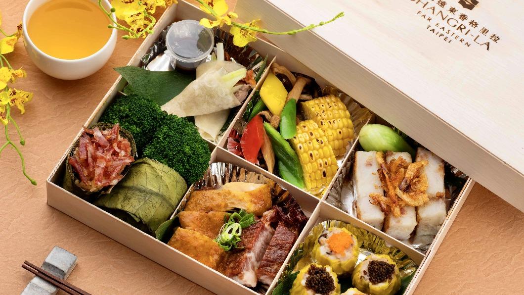 香宮烤鴨粵式餐盒精選連續四年榮獲米其林餐盤推薦的香宮粵菜餐廳之特色料理。(圖/業者提供)