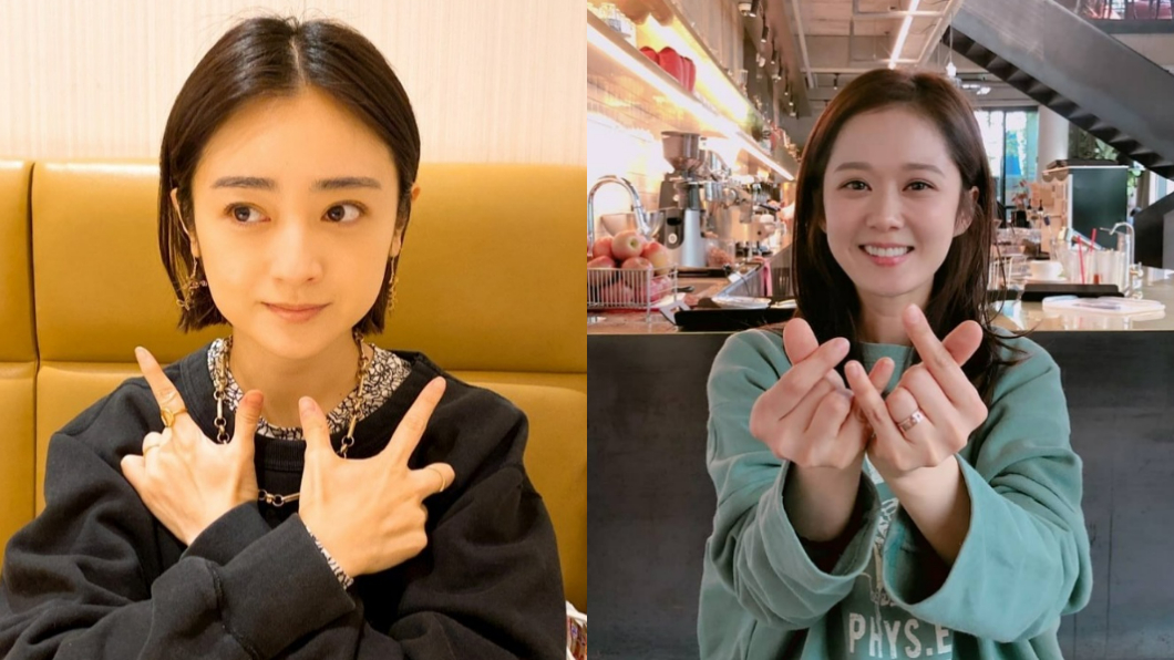 安達祐實與張娜拉。(合成圖/翻攝自IG)