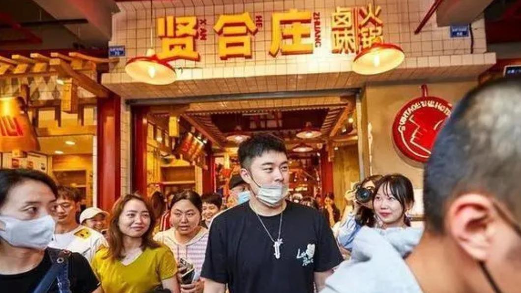 陳赫經營火鍋店品牌。(圖/翻攝自微博)