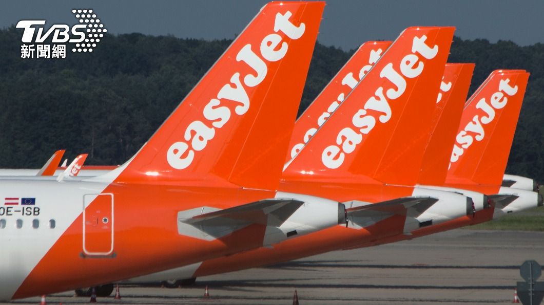易捷航空公司取消來往英國航班。（示意圖／shutterstock達志影像）