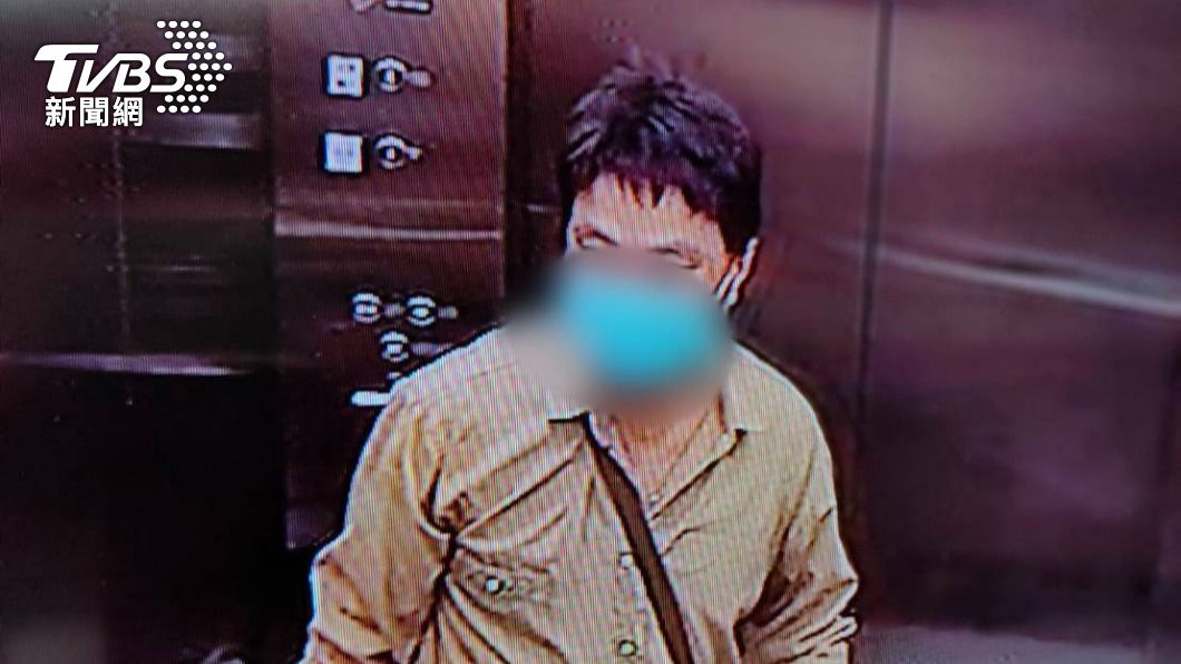 阿伯在犯案後會戴上假髮偽裝。（圖／TVBS）