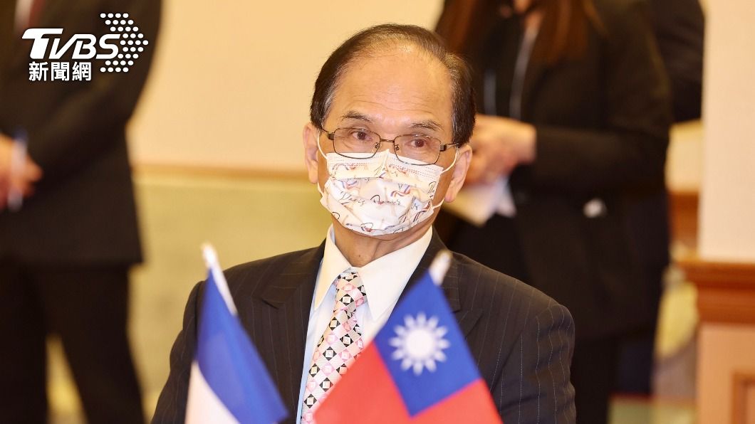 游錫堃接見法國參議院訪團 盼台法交流更密切