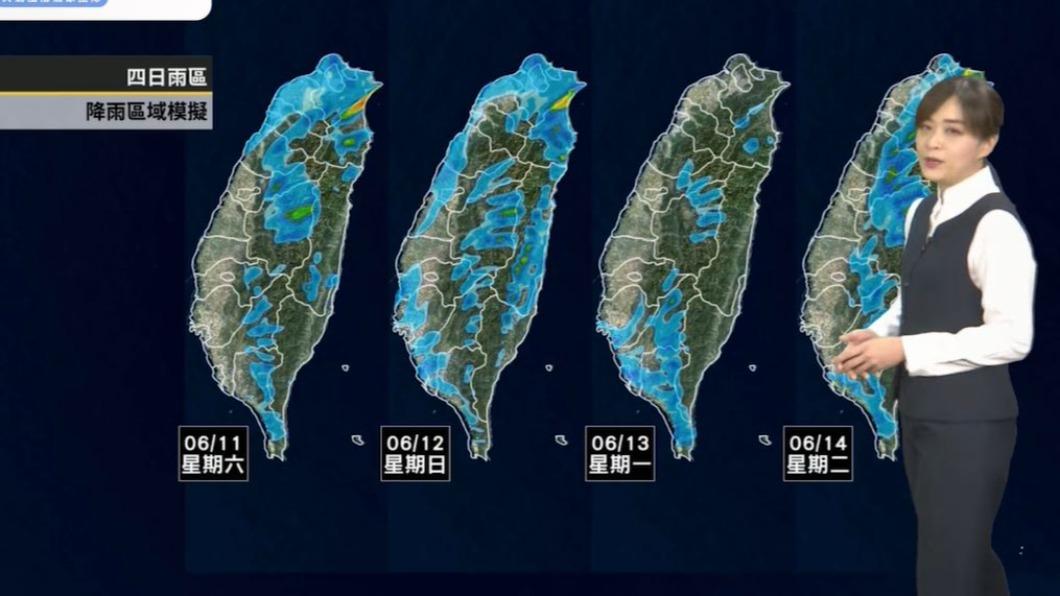 天氣一次看！（圖／翻攝自天氣風險 WeatherRisk臉書）