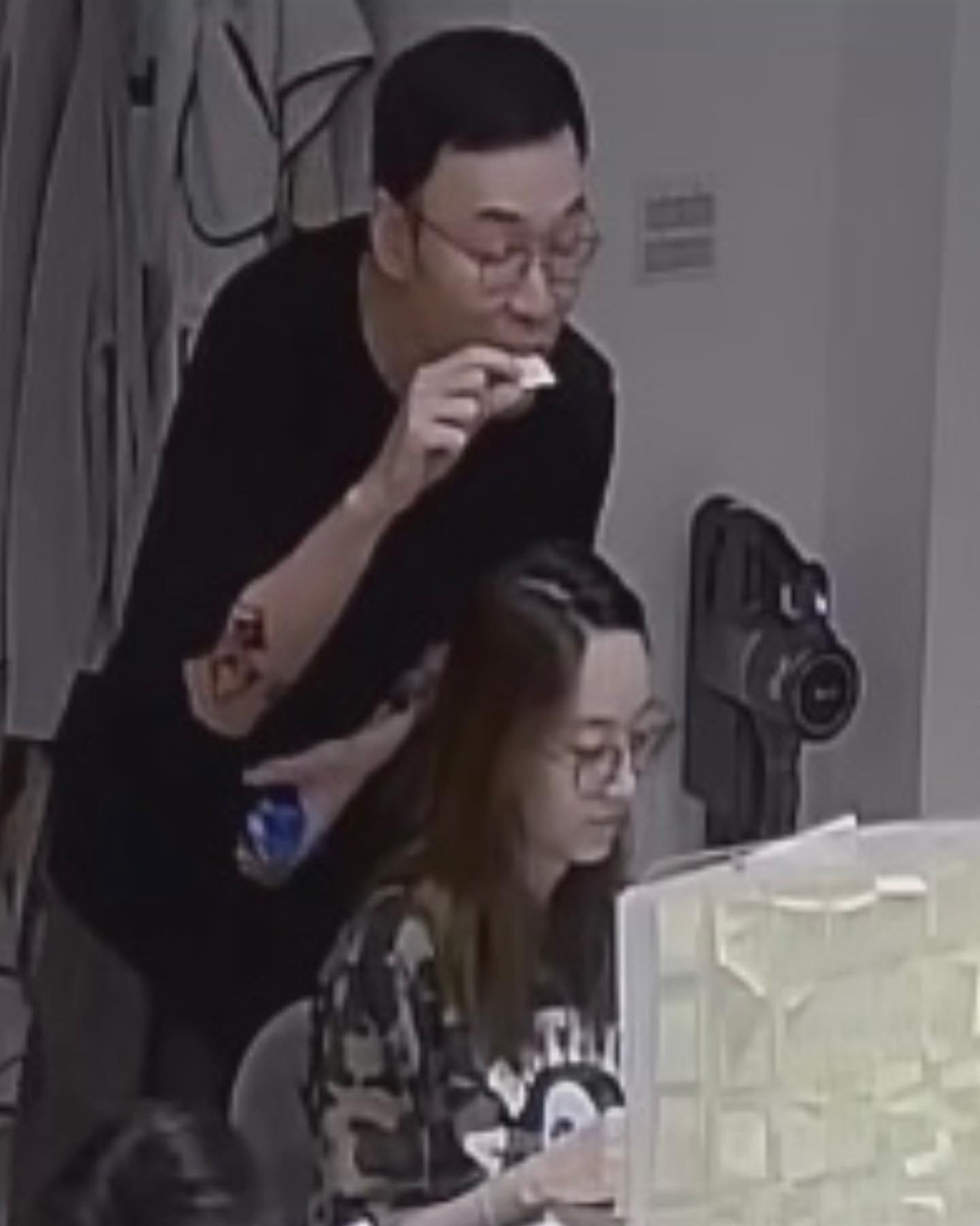 張少懷是真的偷吃。（圖／翻攝自翁馨儀臉書）