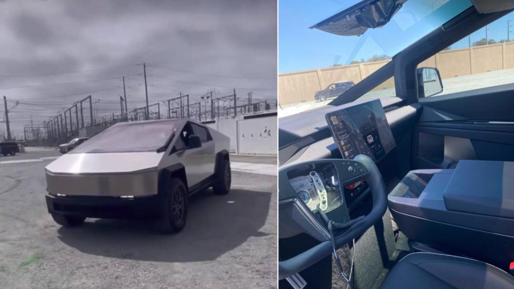 Tesla電動貨卡「量產不再跳票」? 實車內裝照曝光
