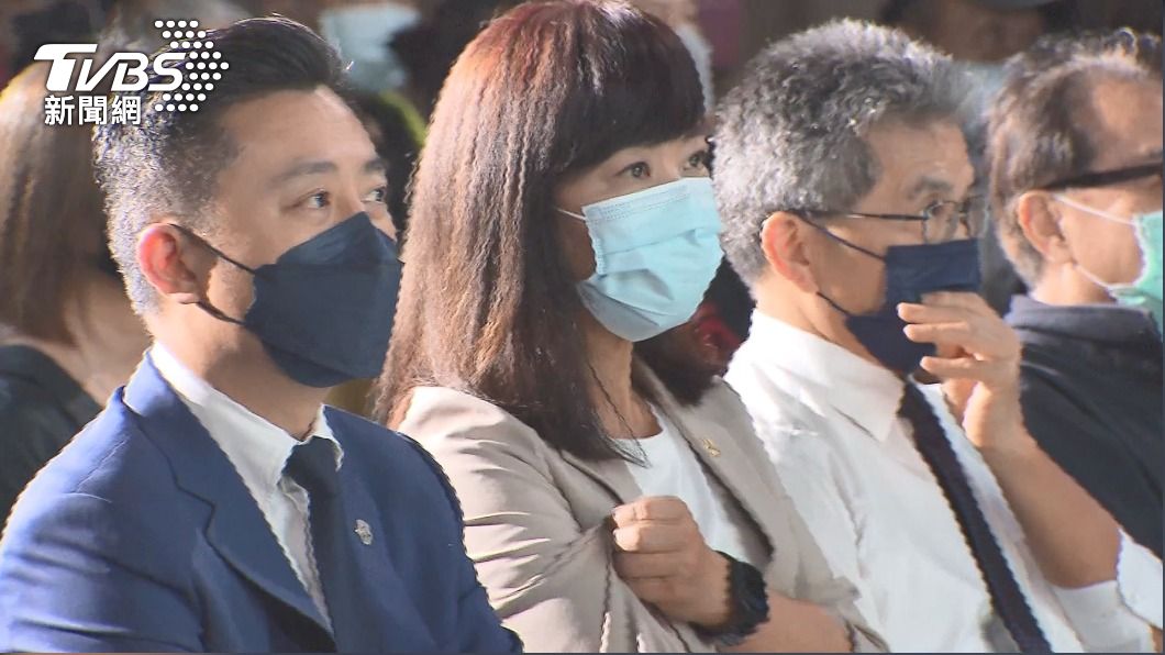 林智堅(左)、沈慧虹(右)。(圖/TVBS)