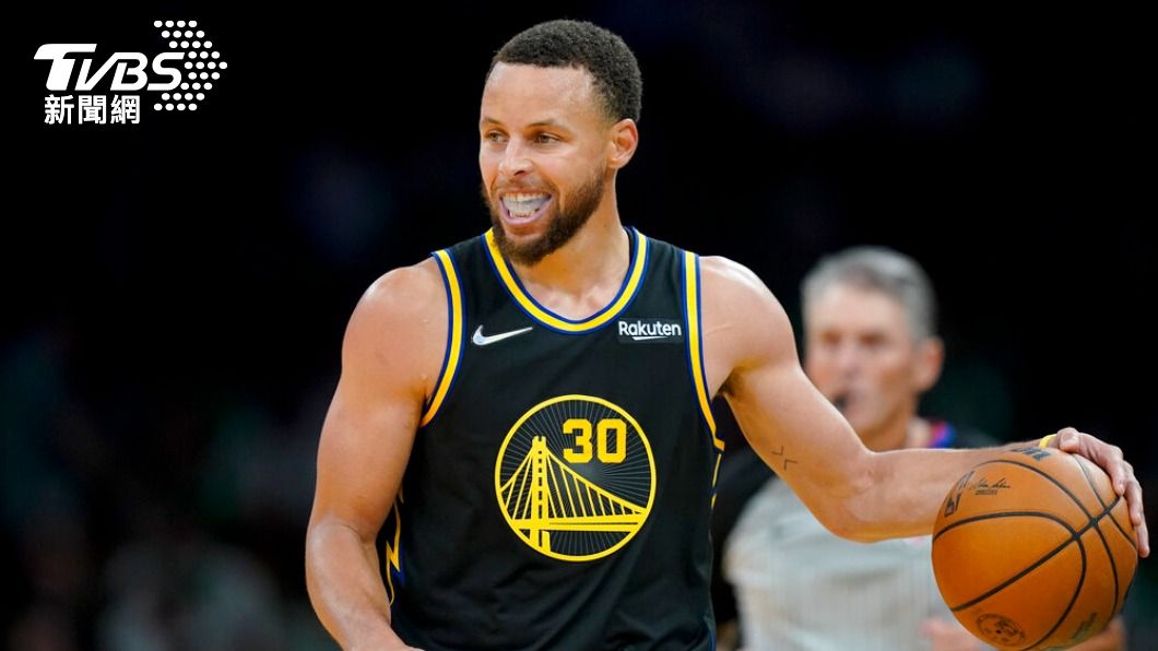 美國職籃NBA球星柯瑞(Stephen Curry)。(圖/達志影像美聯社)
