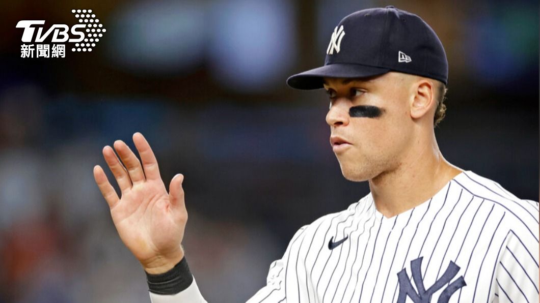 洋基「法官」賈吉(Aaron Judge)獨居大聯盟全壘打王。(圖/達志影像美聯社)