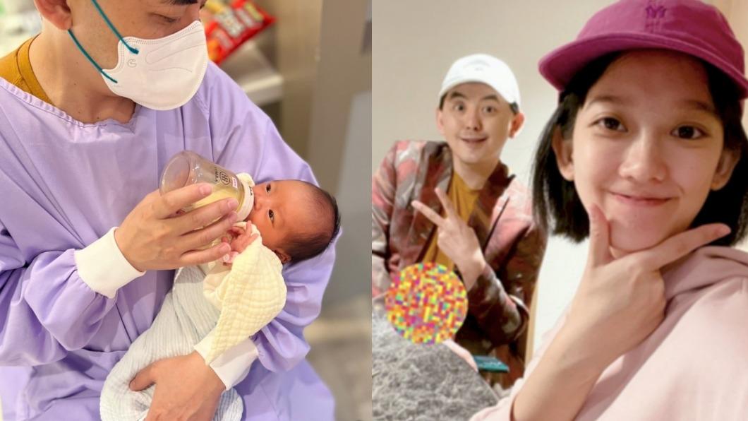 孟耿如月中擠奶累翻! 50歲黃子佼心疼曝「太晚當爸無奈」