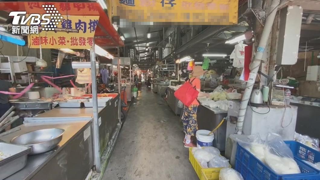 疫情重創全台不少市場生意。（示意圖，與本文無關／TVBS資料畫面）