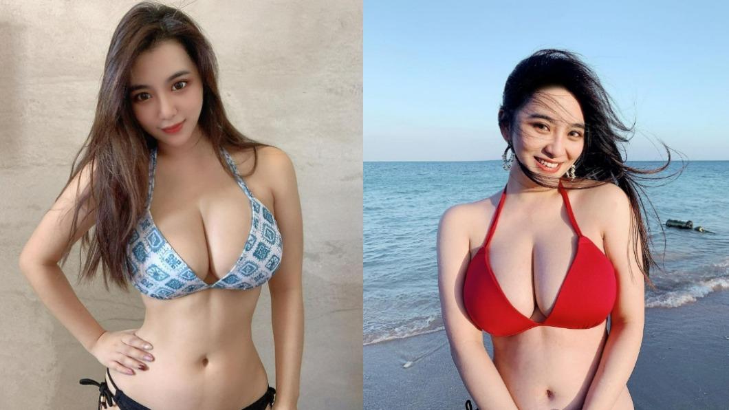 田甜擁有深邃五官。(圖/翻攝自田甜IG)