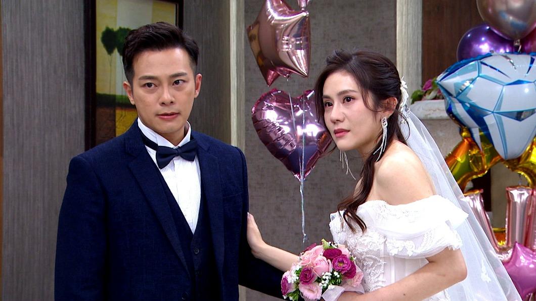 林則希和王宇婕結婚組成「最瘋魔CP」。(圖/三立提供)