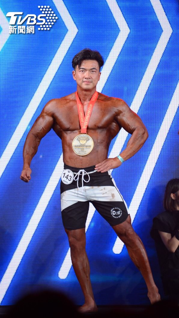 李沛旭登台。(圖/許方正攝)