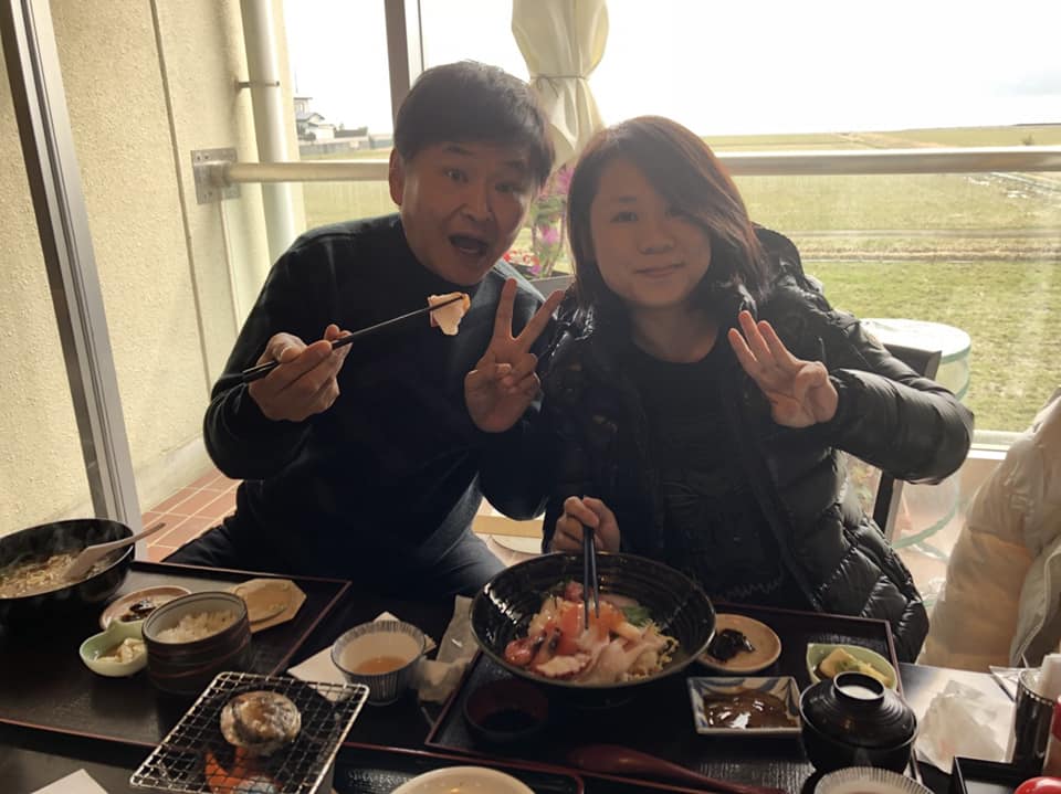 賀一航與Judy感情非常好。(圖/翻攝賀一航臉書)