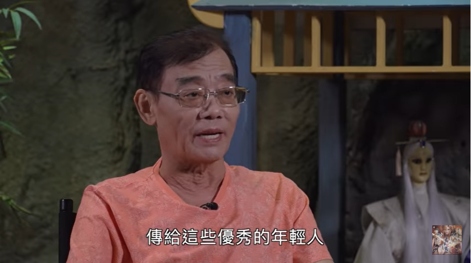 黃文擇曾談到接班問題。（圖／翻攝自PILI 霹靂布袋戲 YouTube）