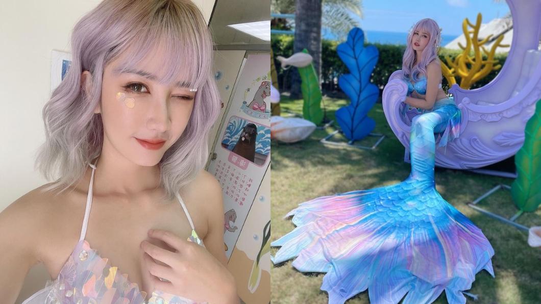 魯筱希除了是美人魚,平時是一名房仲。(圖/翻攝自魯筱希IG)