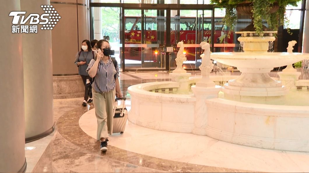 疫情期間,台灣的觀光產業只能靠國旅。(圖/TVBS)