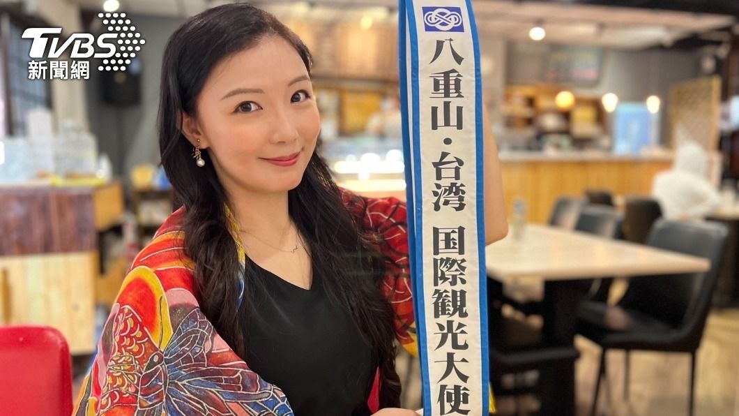 長年在台灣居住的日本藝人、同時也是日本八重山‧台灣國際觀光大使梨梨亞認為,台灣如果能改善、加強交通以及告示問題會更好。(圖/TVBS)