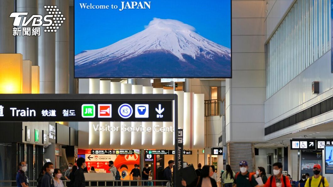 日本6月10日開放外國旅客入境觀光免居隔。（圖／達志影像美聯社）