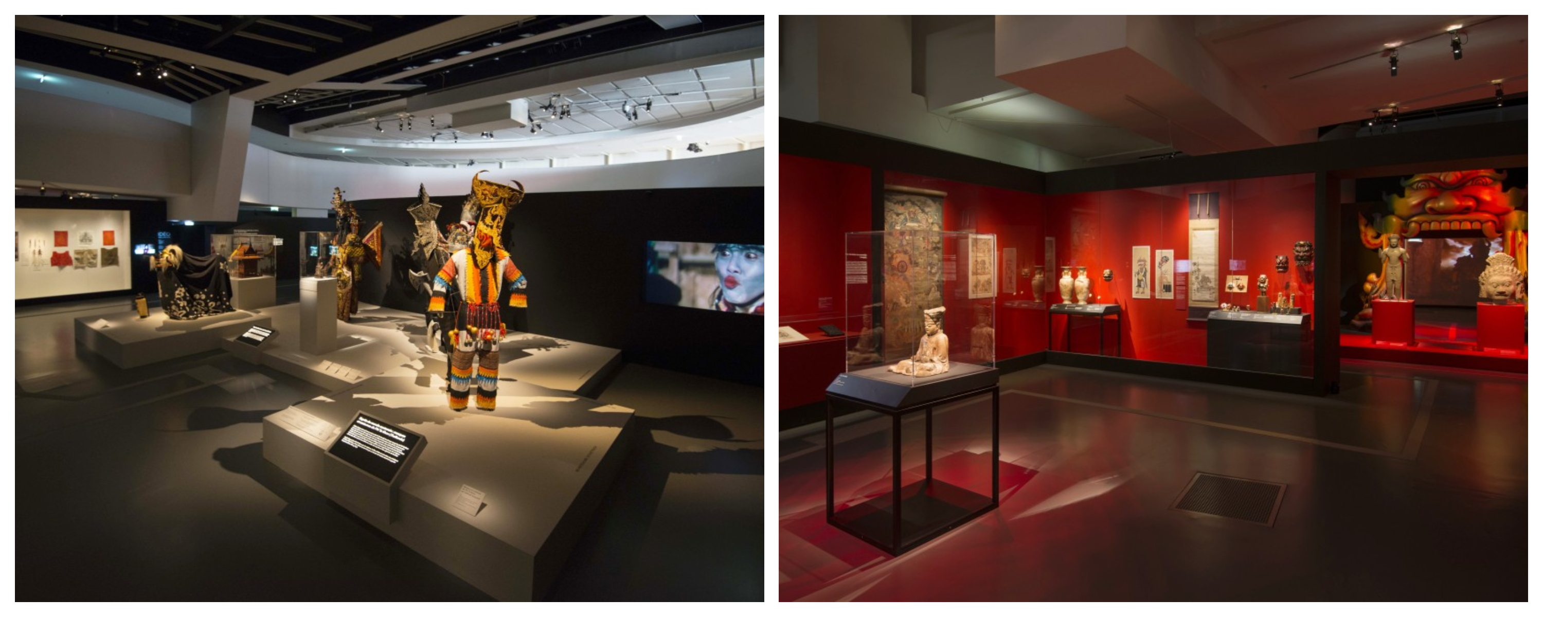 「亞洲的地獄與幽魂」展帶來中國、泰國、日本等國鬼故事藝術品。（圖／法國凱布朗利博物館提供）